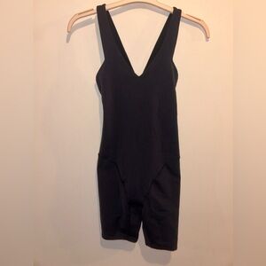 Alo brand new short legging romper